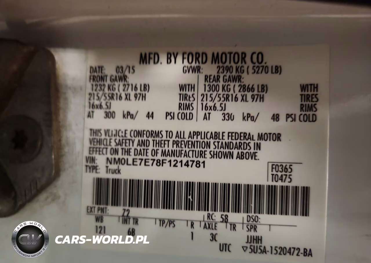 2015 Ford Transit Connect Xl VIN:NM0LE7E78F1214781 - 13