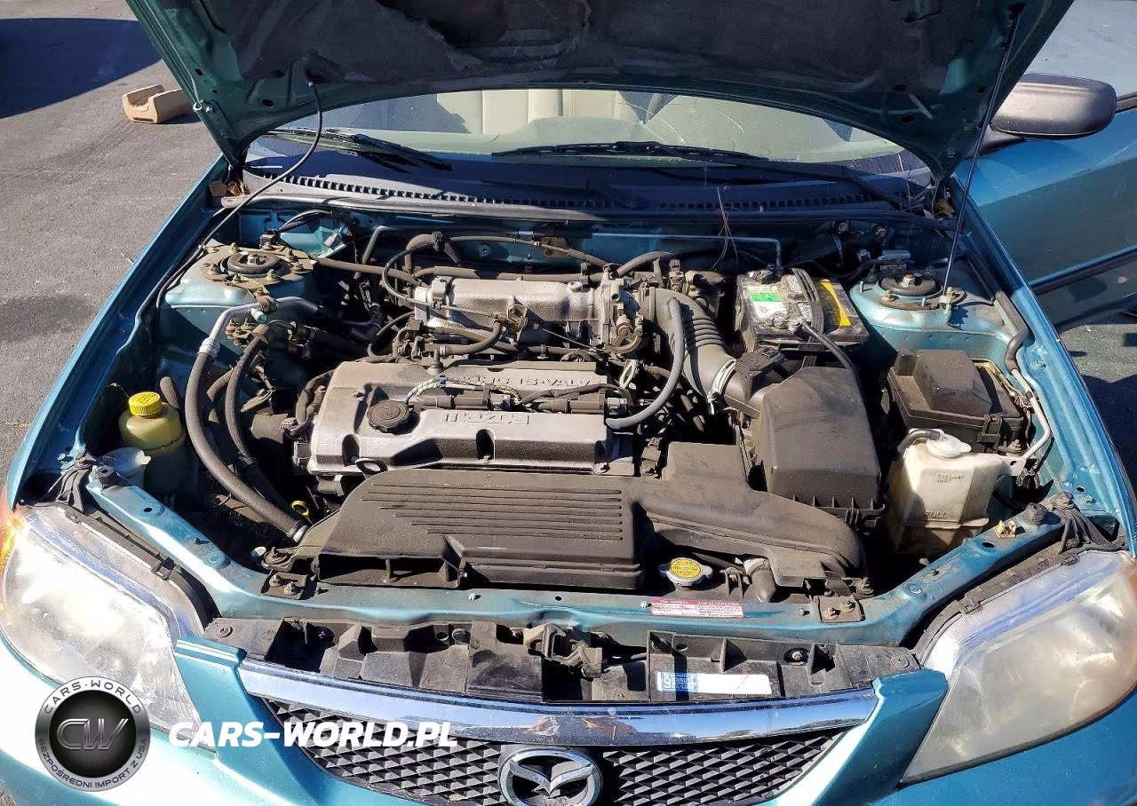 2001 Mazda Protege Dx VIN:JM1BJ222810440405 - 11
