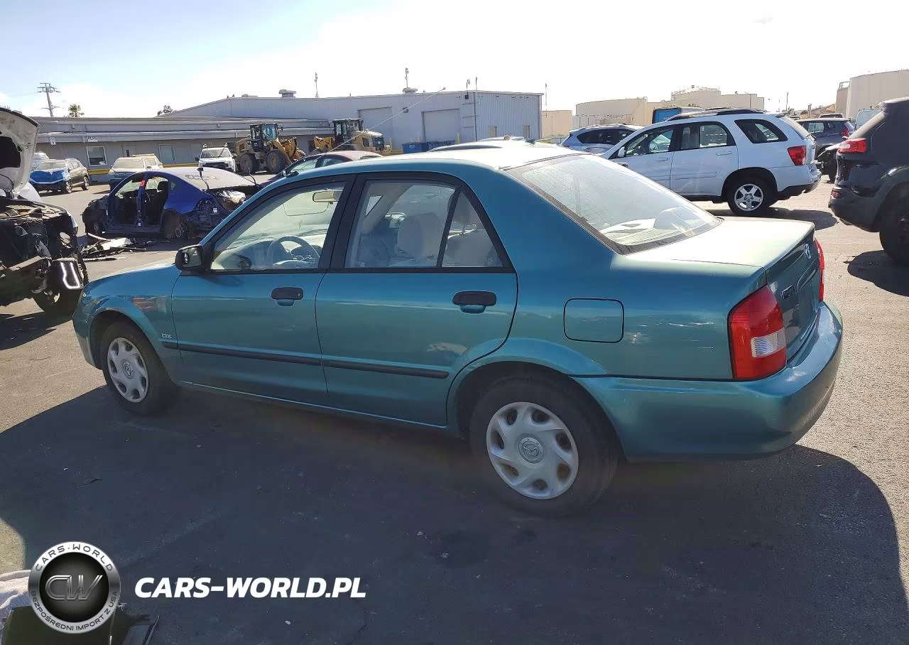 2001 Mazda Protege Dx VIN:JM1BJ222810440405 - 2