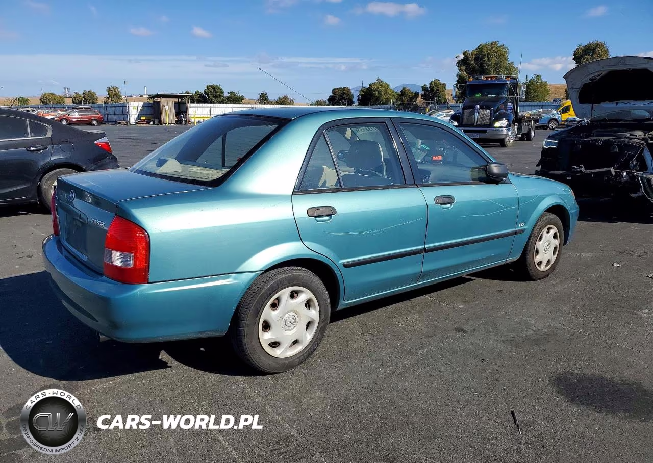 2001 Mazda Protege Dx VIN:JM1BJ222810440405 - 3