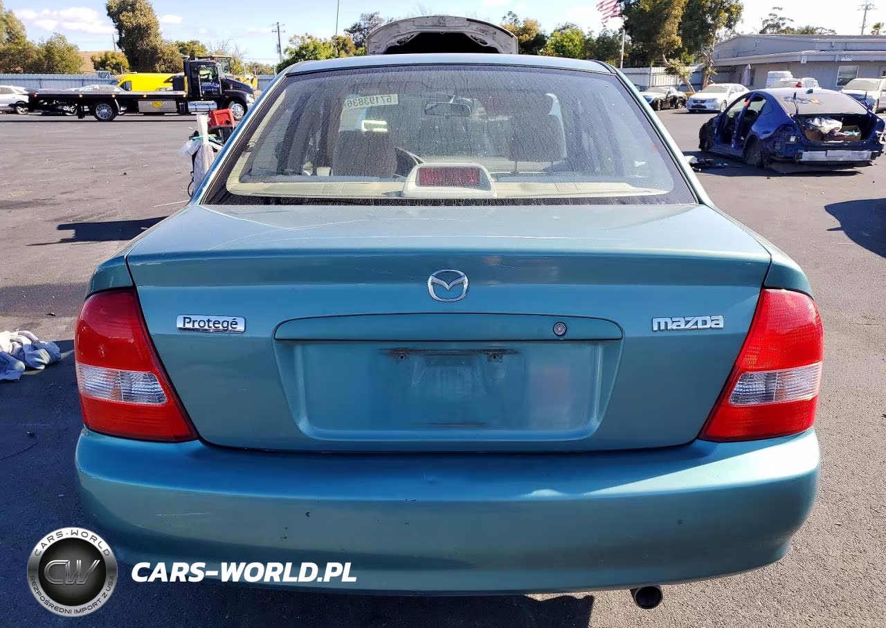 2001 Mazda Protege Dx VIN:JM1BJ222810440405 - 6