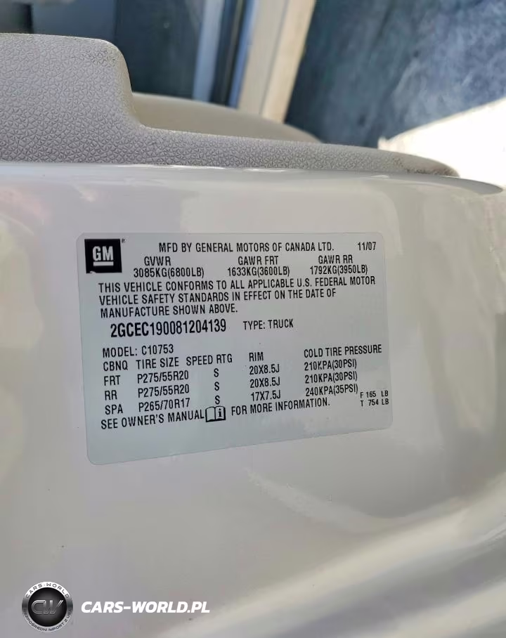 2008 Chevrolet Silverado C1500 VIN:2GCEC190081204139 - 12