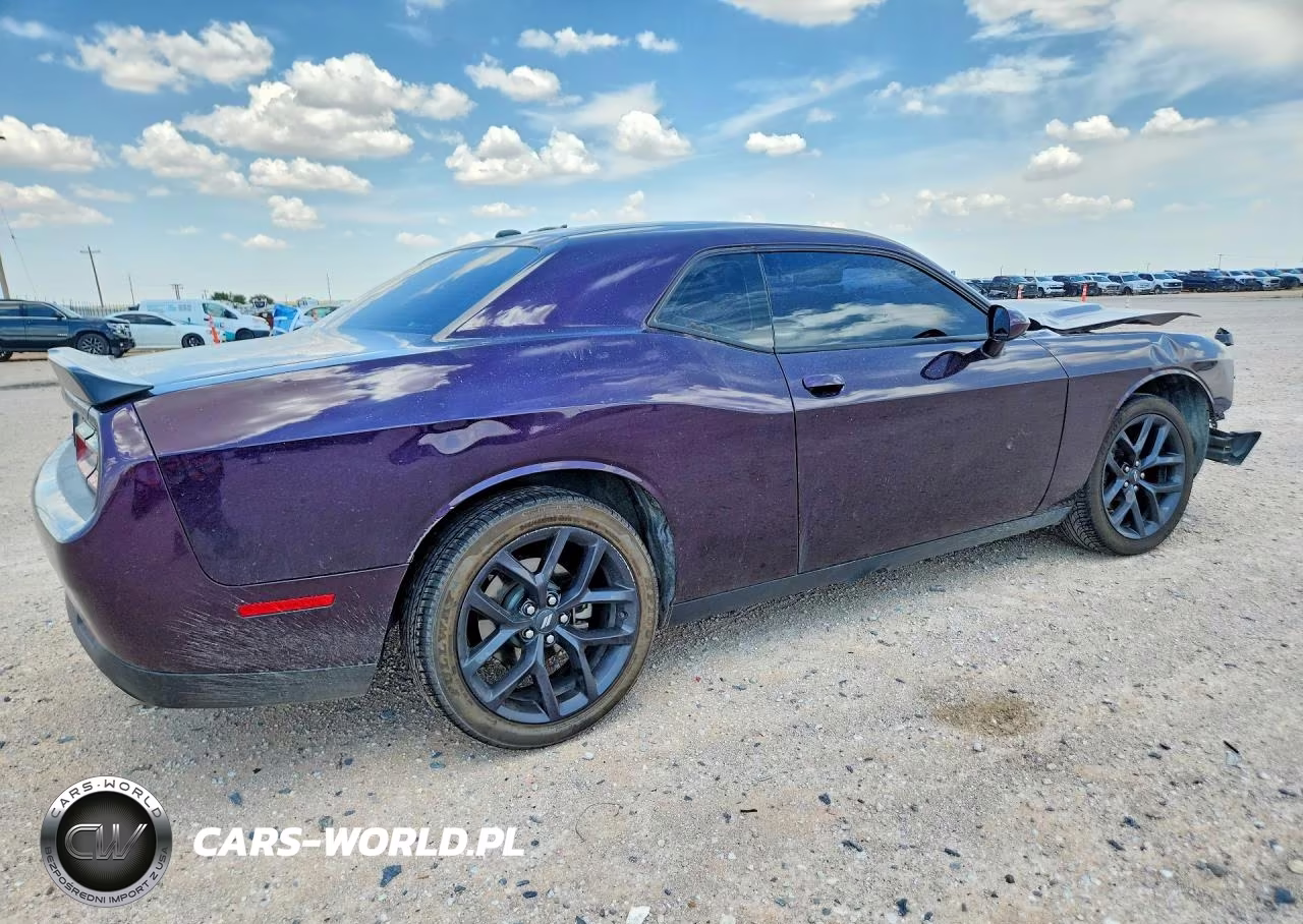 2021 Dodge Challenger Sxt VIN:2C3CDZAG9MH596541 - 3