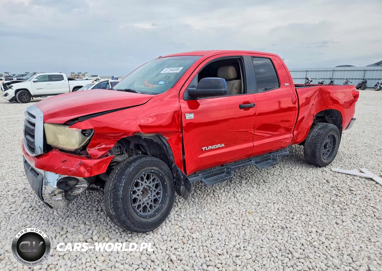 2010 Toyota Tundra Double Cab Sr5 VIN:5TFRM5F1XAX006759 - 1