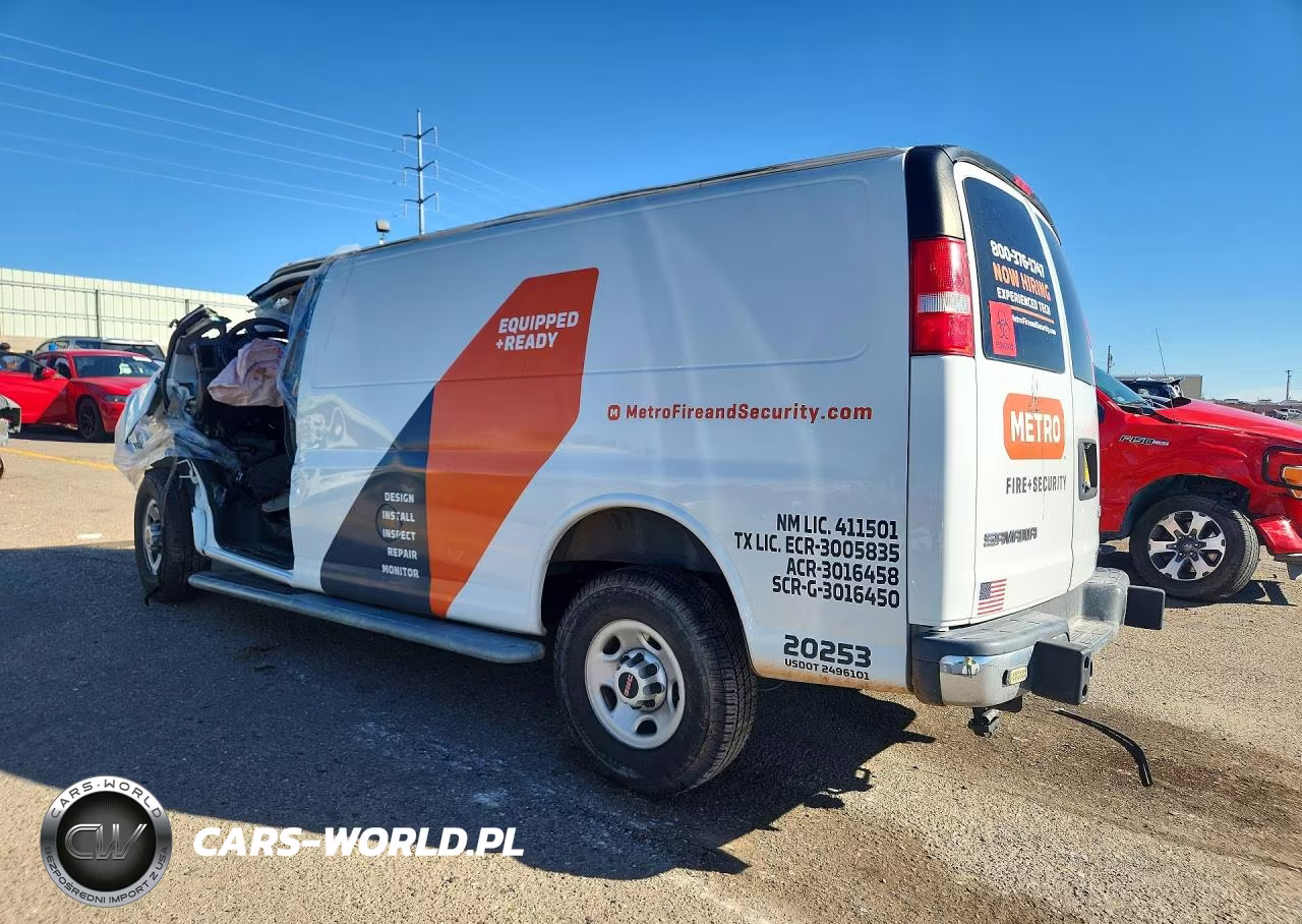 2020 GMC Savana G2500 VIN:1GTW7AFG0L1160488 - 2
