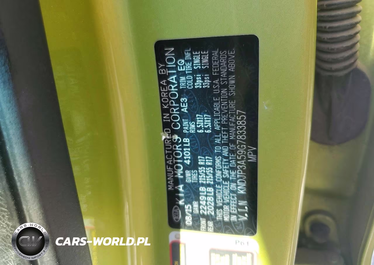 2016 Kia Soul + VIN:KNDJP3A59G7833857 - 13