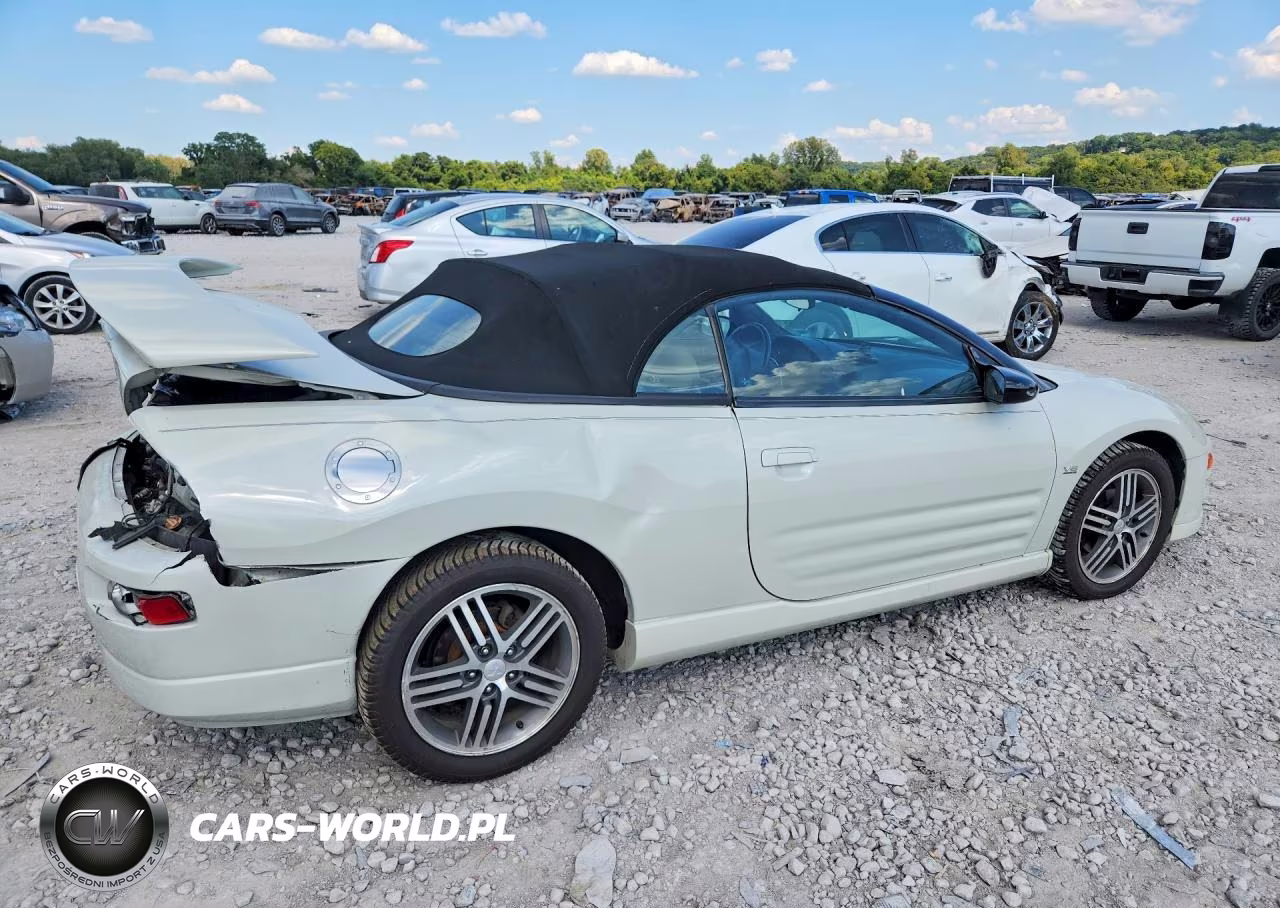 2003 Mitsubishi Eclipse Spyder Gts VIN:4A3AE75H93E033175 - 3