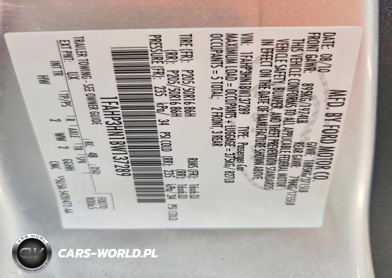 2011 Ford Focus Sel VIN:1FAHP3HN1BW137289 - 12
