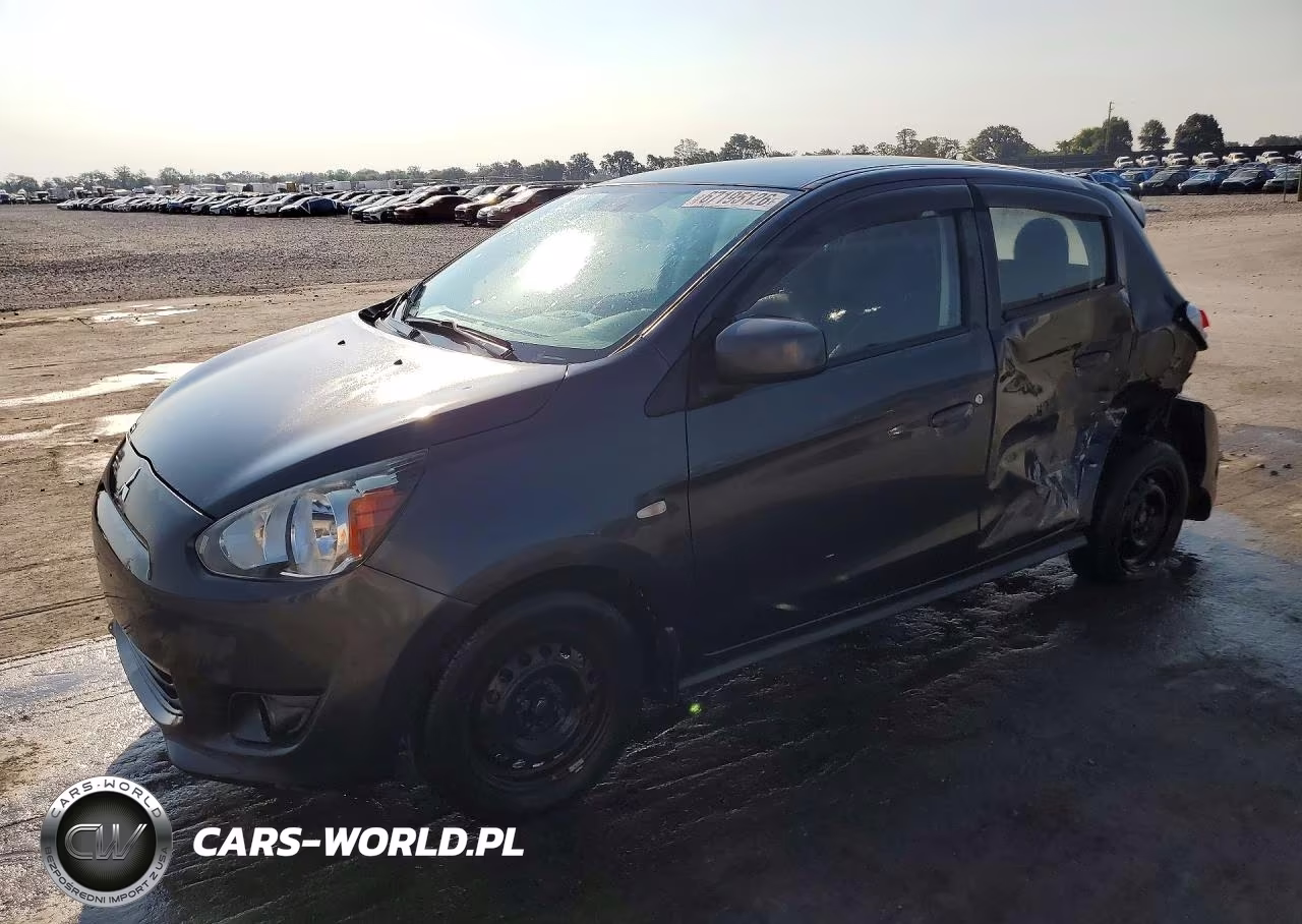2015 Mitsubishi Mirage De VIN:ML32A3HJ7FH008081 - 1