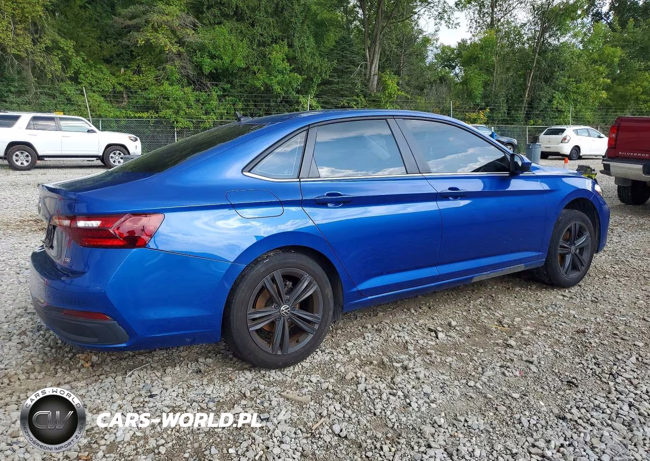 2024 Volkswagen Jetta Se VIN:3VW7M7BU3RM041645 - 3