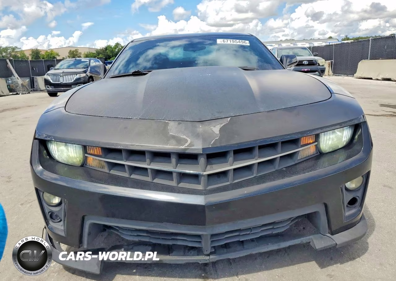 2013 Chevrolet Camaro Ls VIN:2G1FA1E35D9144180 - 5
