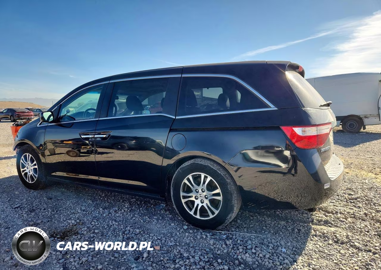 2013 Honda Odyssey Exl VIN:5FNRL5H62DB075066 - 2