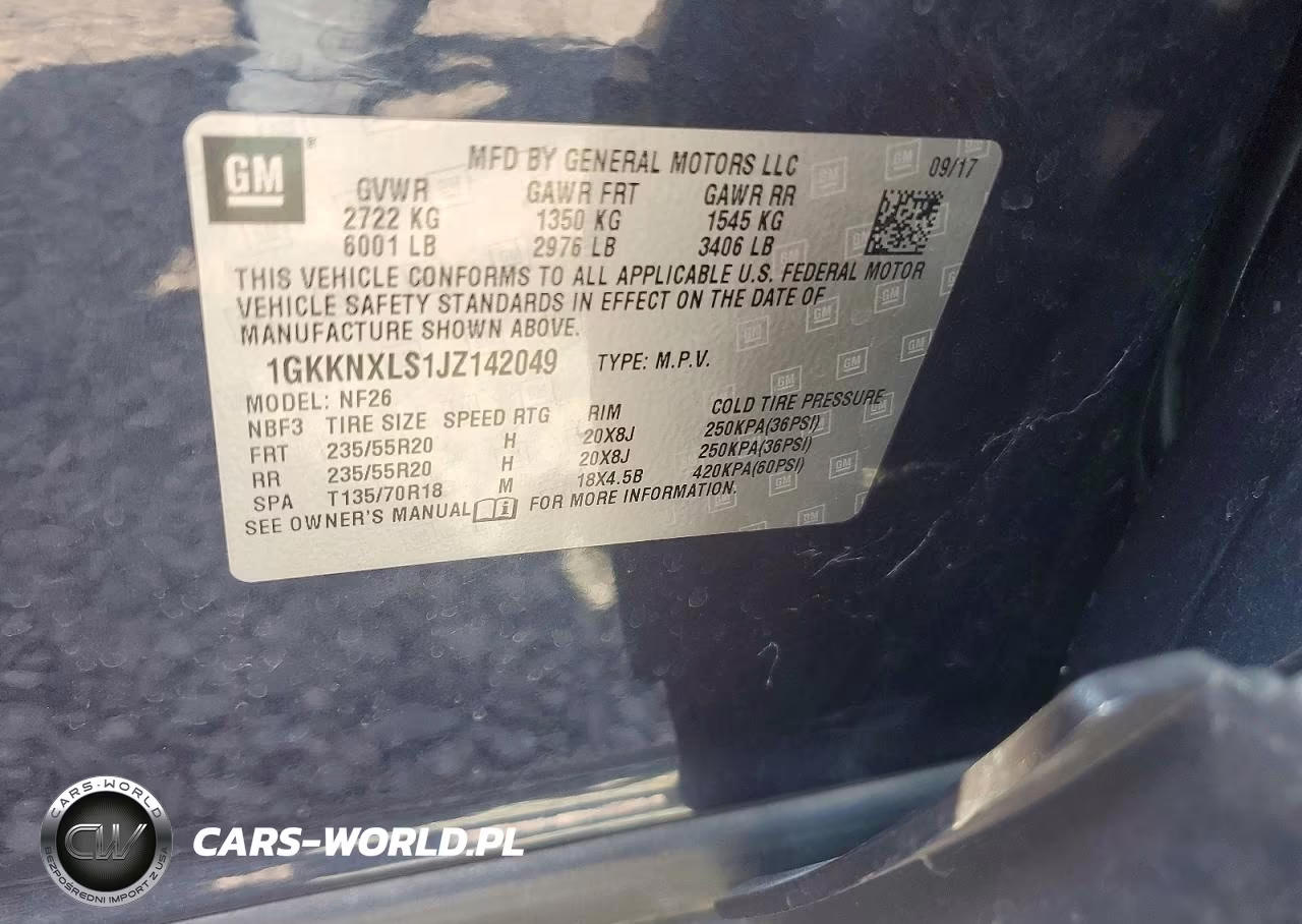 2018 GMC Acadia Denali VIN:1GKKNXLS1JZ142049 - 13
