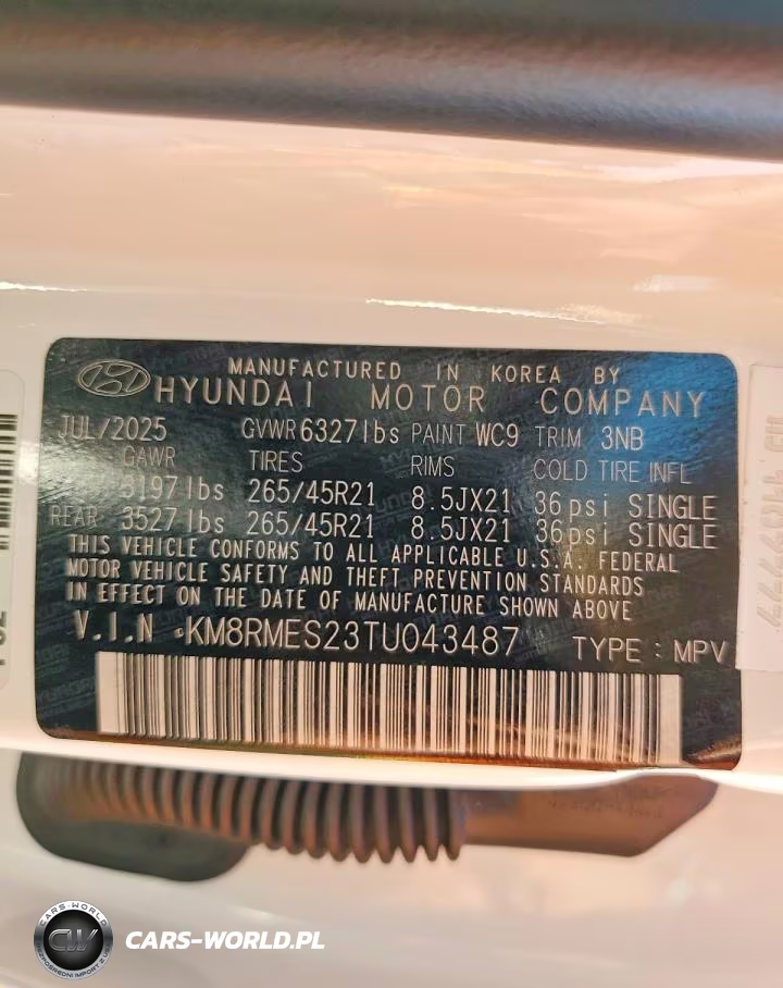 2026 Hyundai Palisade Calligraphy VIN:KM8RMES23TU043487 - 13