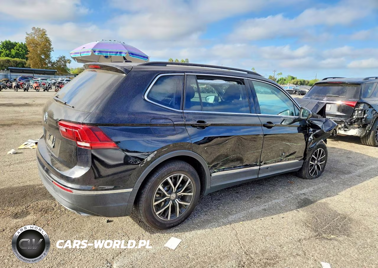 2021 Volkswagen Tiguan Se VIN:3VV3B7AX9MM013622 - 3