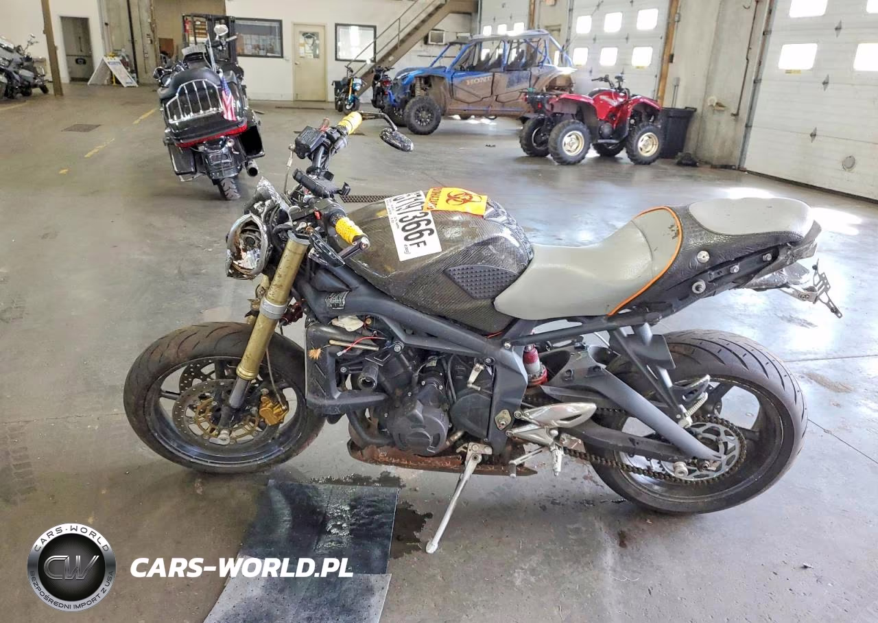 2008 Triumph Motorcycle Street Triple 675 VIN:SMTD01NE58J339324 - 3