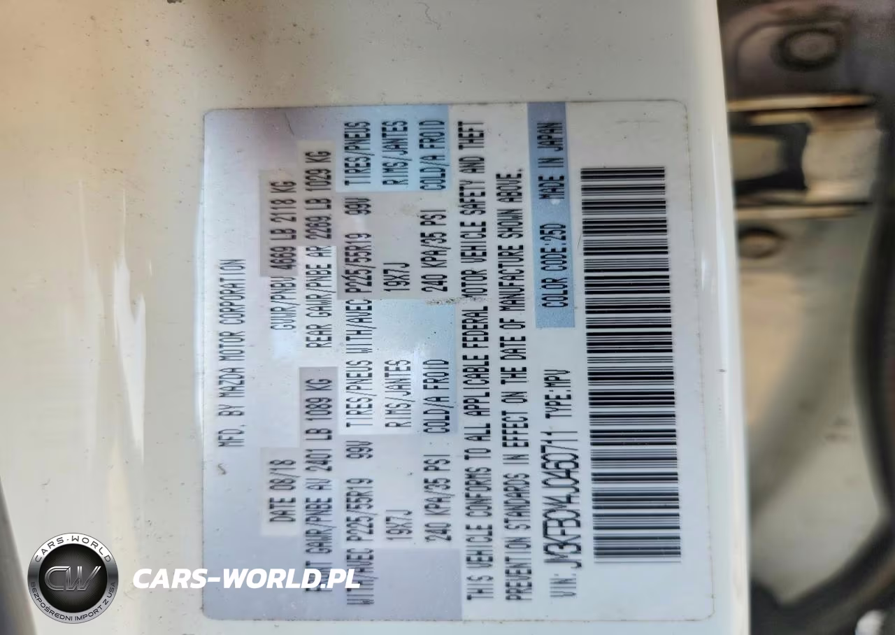 2018 Mazda Cx-5 Touring VIN:JM3KFBCM4J0460711 - 13
