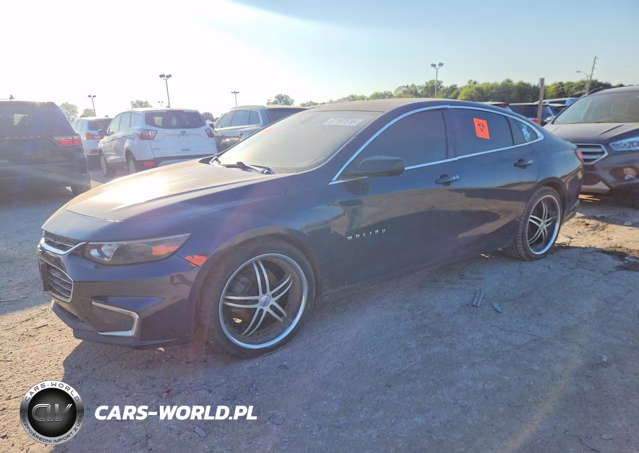 2017 Chevrolet Malibu Ls VIN:1G1ZB5ST8HF276577 - 1