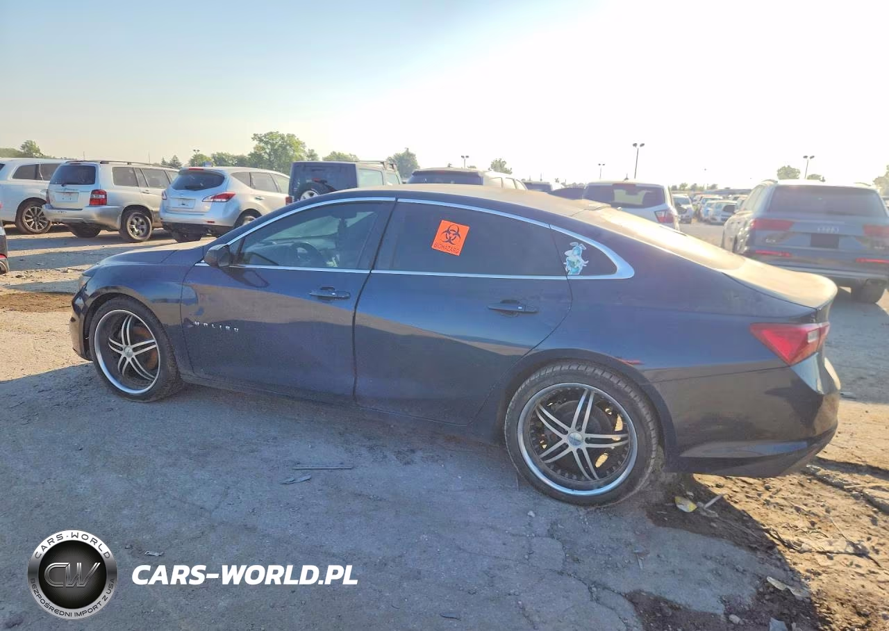 2017 Chevrolet Malibu Ls VIN:1G1ZB5ST8HF276577 - 2
