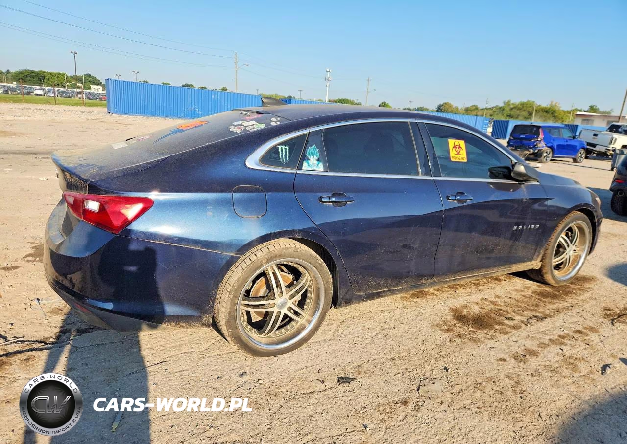 2017 Chevrolet Malibu Ls VIN:1G1ZB5ST8HF276577 - 3