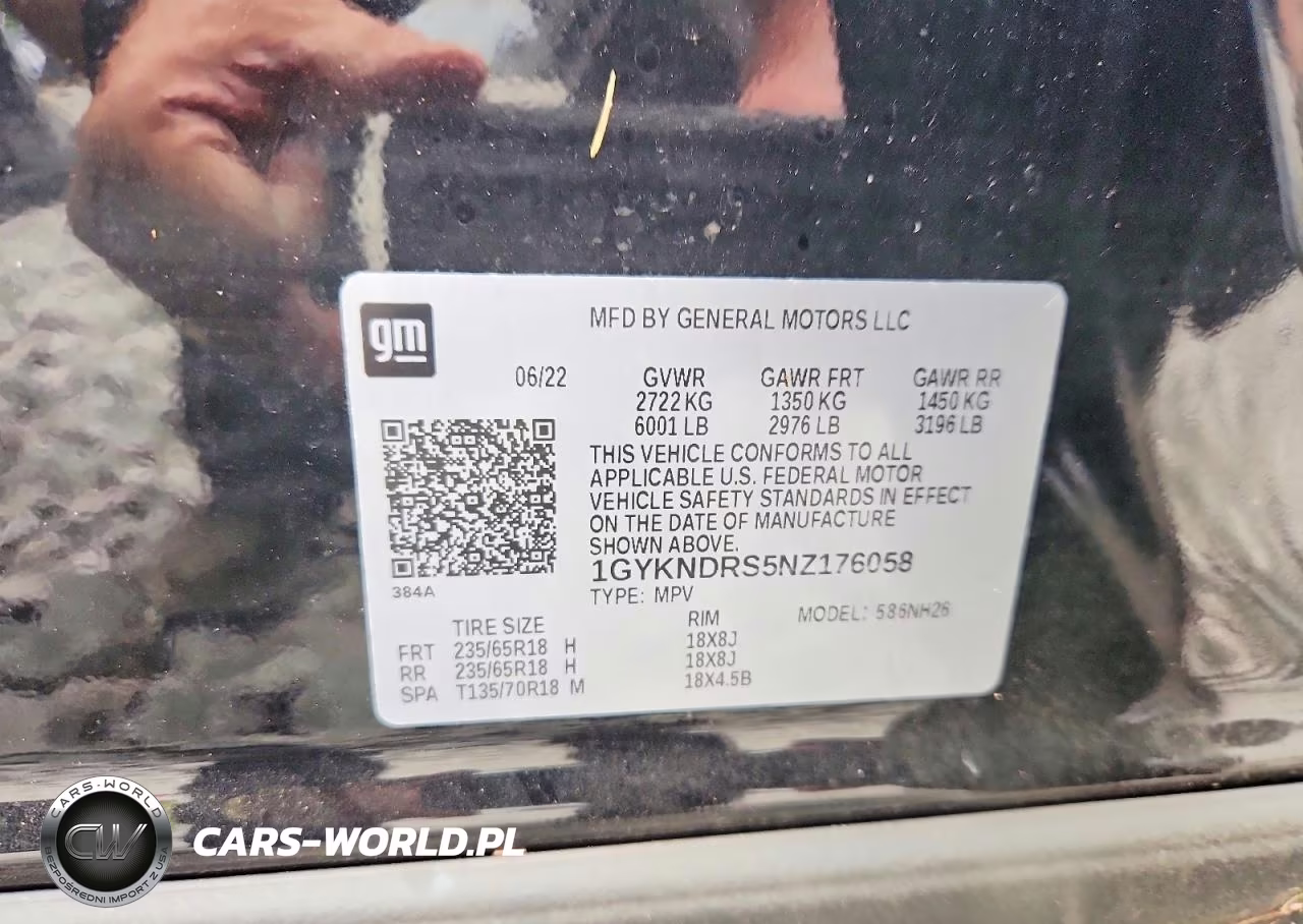 2022 Cadillac Xt5 Premium Luxury VIN:1GYKNDRS5NZ176058 - 13