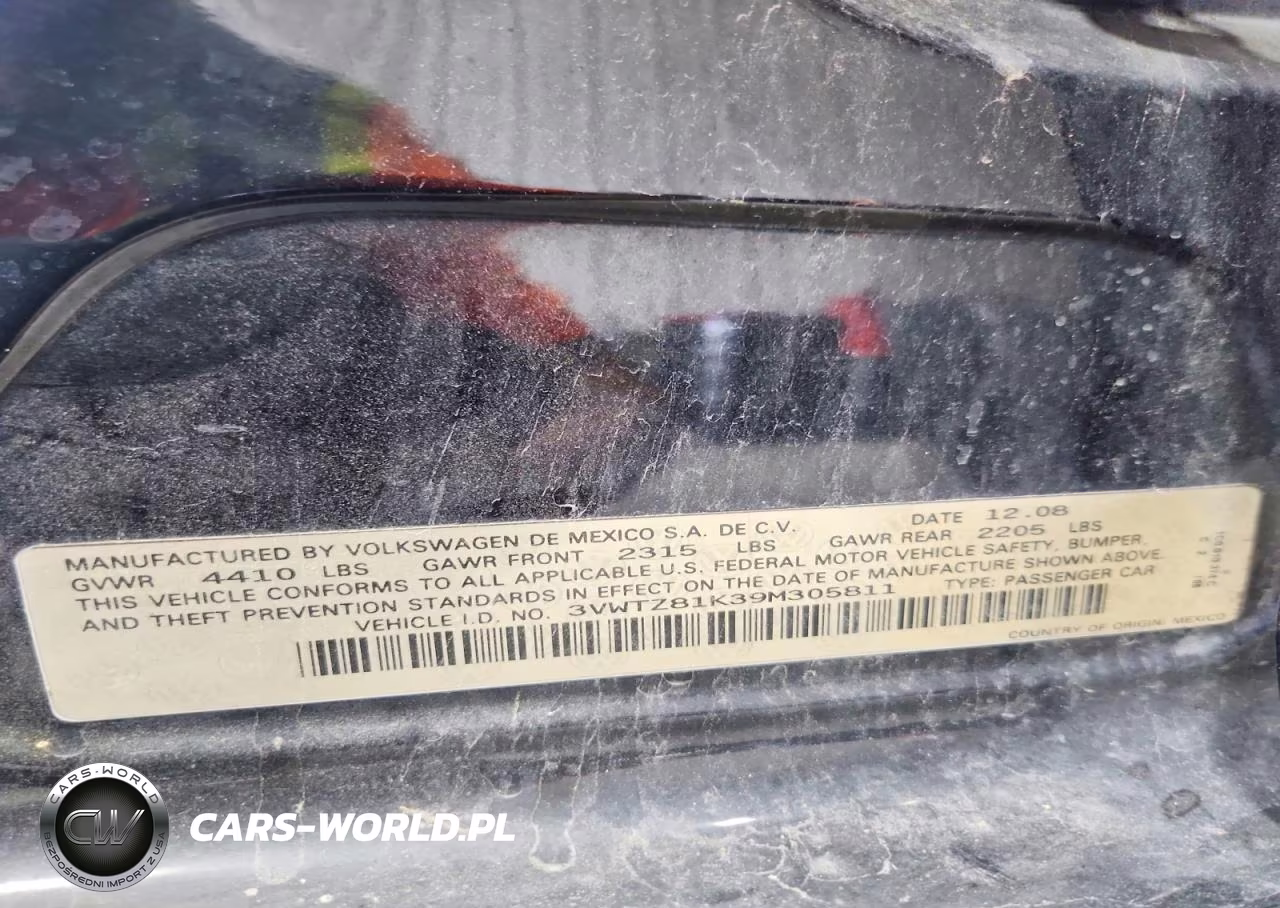 2009 Volkswagen Jetta Se VIN:3VWTZ81K39M305811 - 12