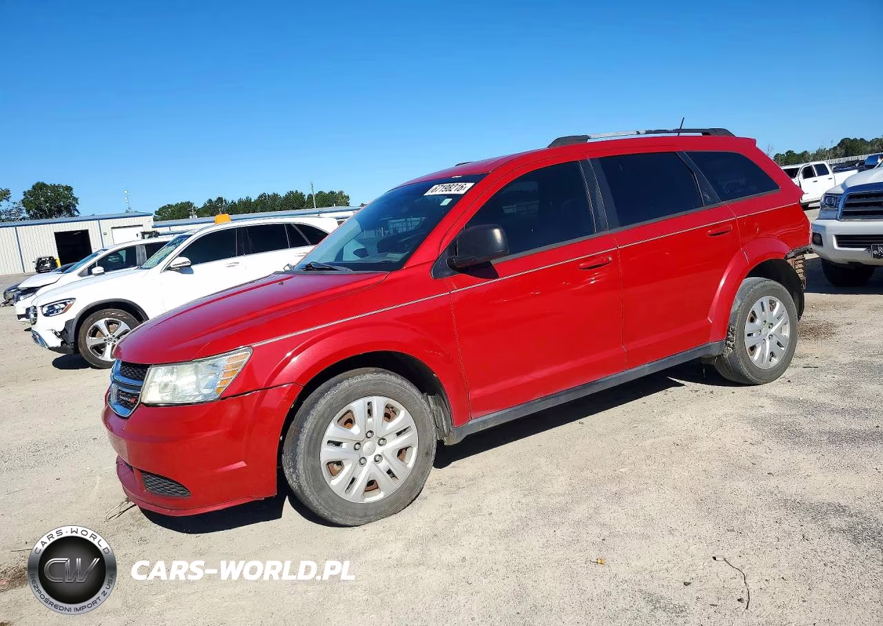 2018 Dodge Journey Se VIN:3C4PDCAB2JT426975 - 1