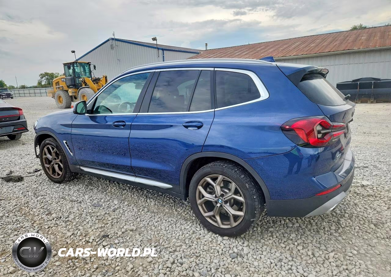 2022 BMW X3 xDrive30I VIN:5UX53DP04N9M92169 - 2