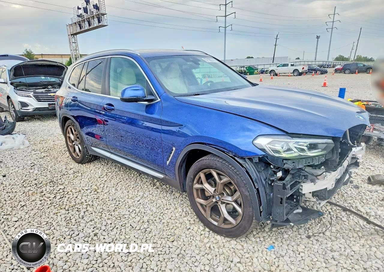 2022 BMW X3 xDrive30I VIN:5UX53DP04N9M92169 - 4