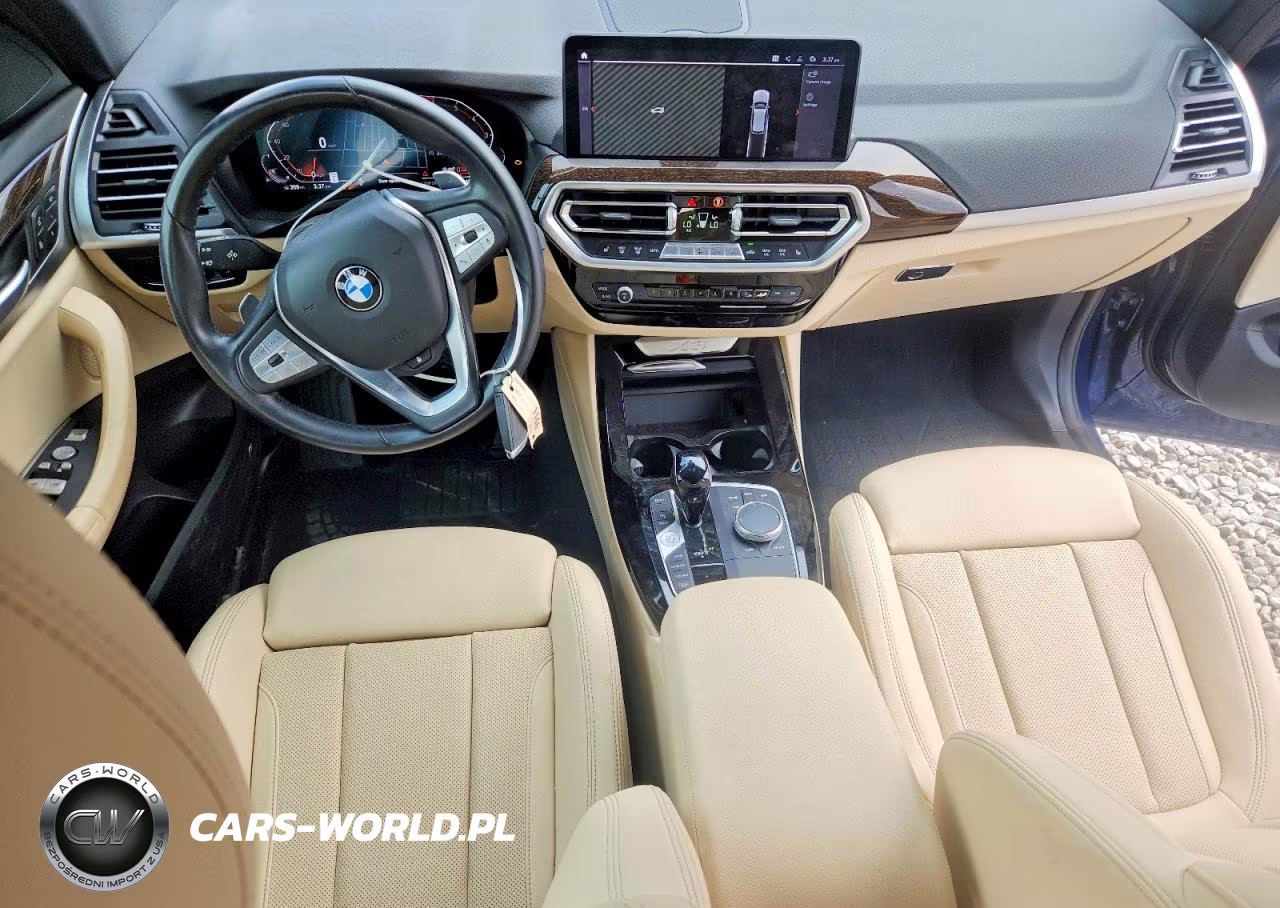 2022 BMW X3 xDrive30I VIN:5UX53DP04N9M92169 - 8