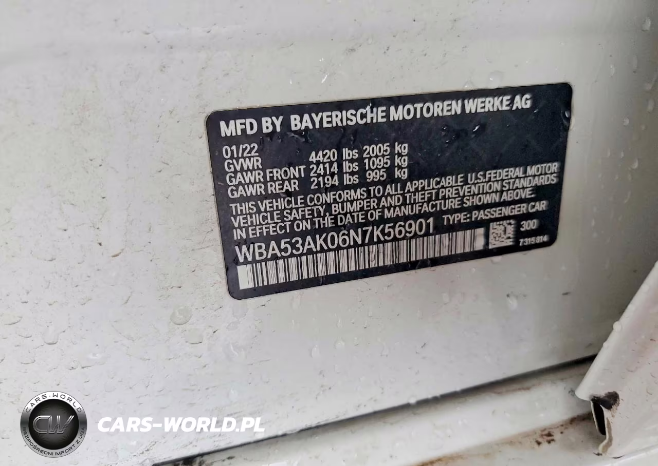 2022 BMW 228I VIN:WBA53AK06N7K56901 - 12