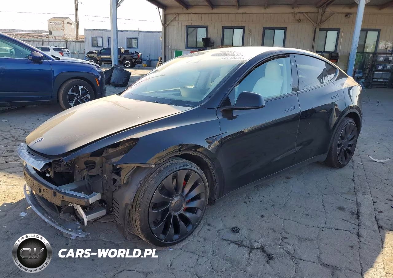 2025 Tesla Model Y VIN:7SAYGDEF3SF254781 - 1