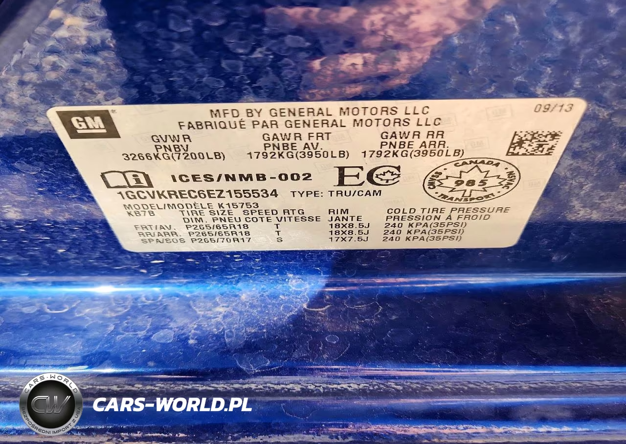2014 Chevrolet Silverado K1500 Lt VIN:1GCVKREC6EZ155534 - 12
