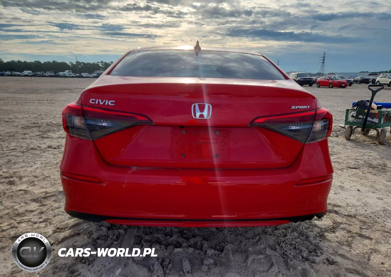 2022 Honda Civic Sport VIN:2HGFE2F59NH582050 - 6