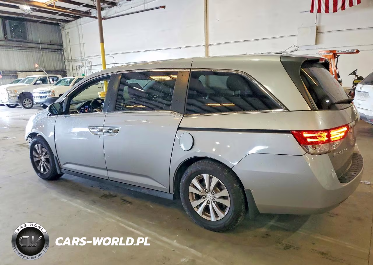 2016 Honda Odyssey Exl VIN:5FNRL5H68GB075643 - 2