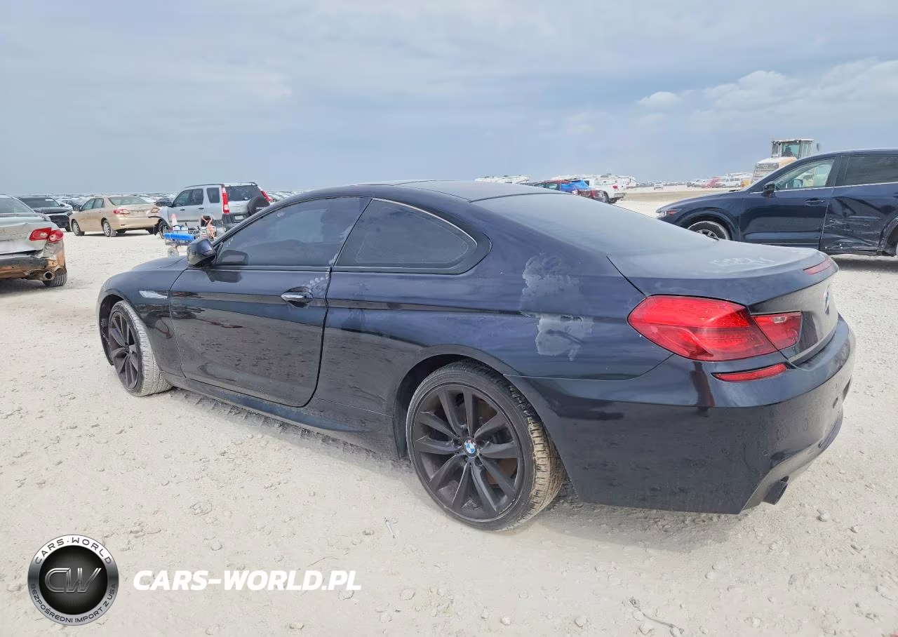 2013 BMW 640 I VIN:WBALW3C59DC892318 - 2