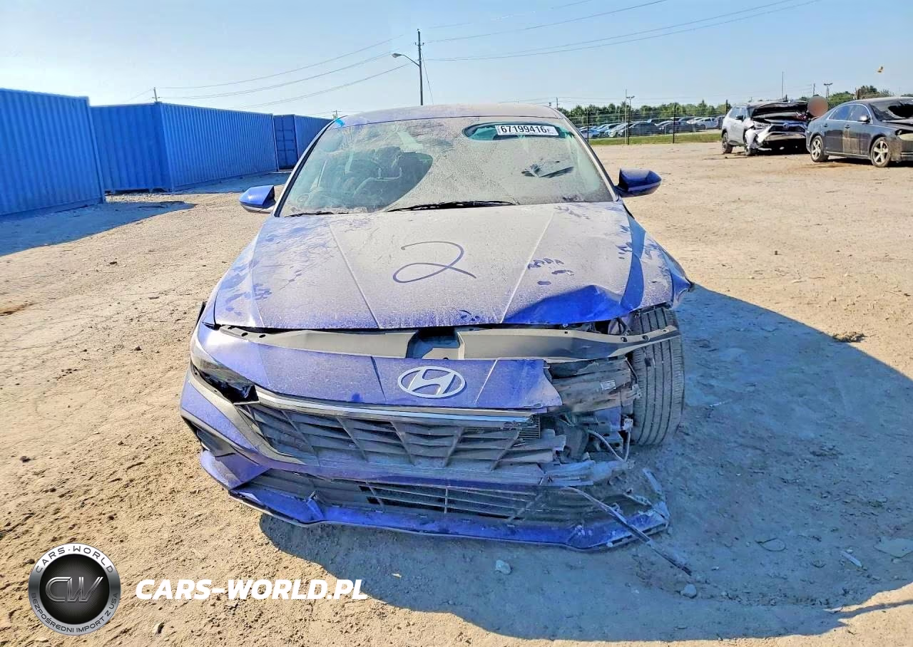 2024 Hyundai Elantra Sel VIN:KMHLM4DG6RU765022 - 5
