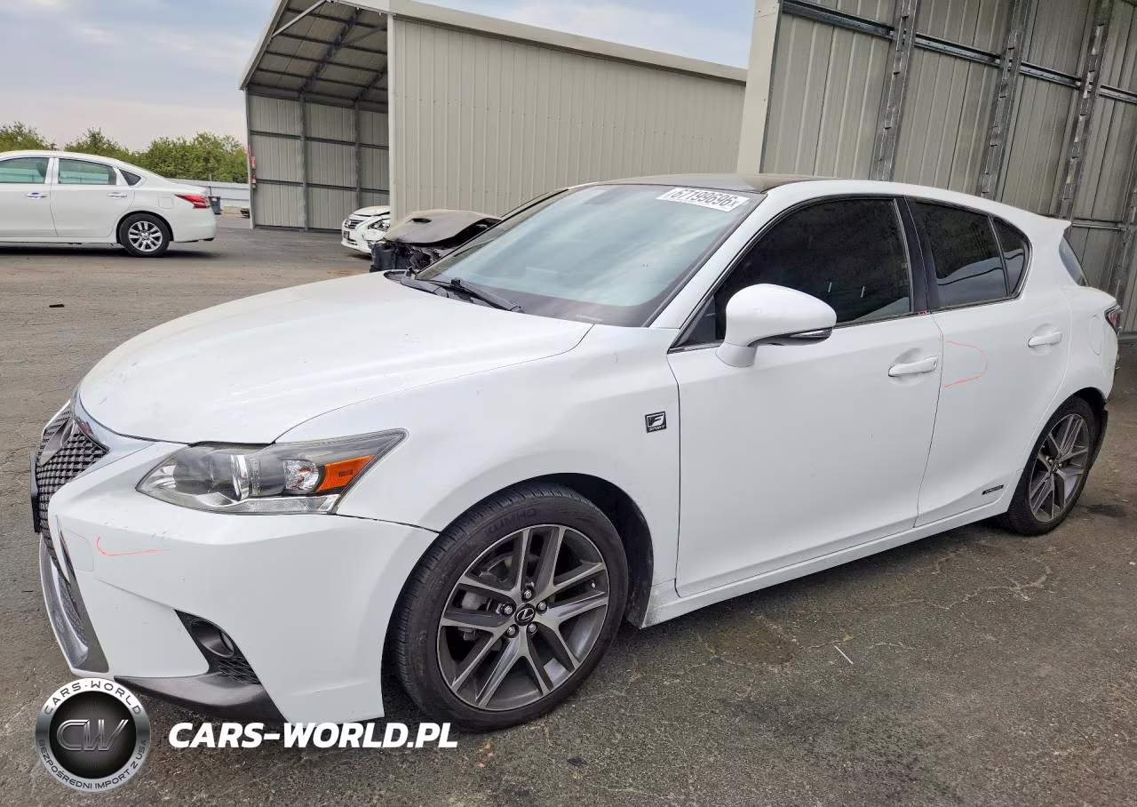 2017 Lexus Ct 200 VIN:JTHKD5BH6H2294080 - 1