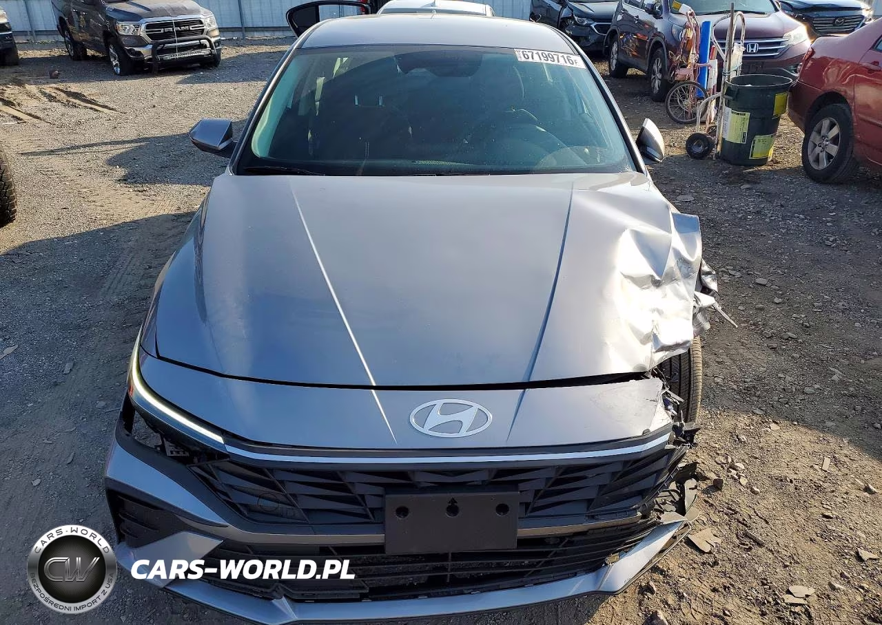 2026 Hyundai Elantra Hybrid Blue VIN:KMHLM4DJXTU186960 - 5