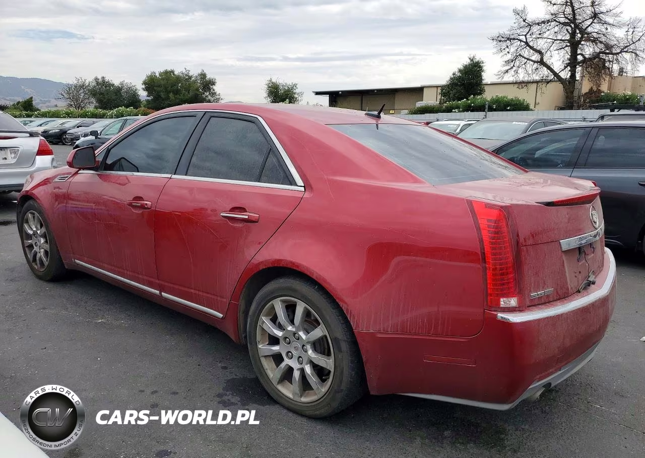 2008 Cadillac Cts Hi Feature V6 VIN:1G6DS57V680181775 - 2
