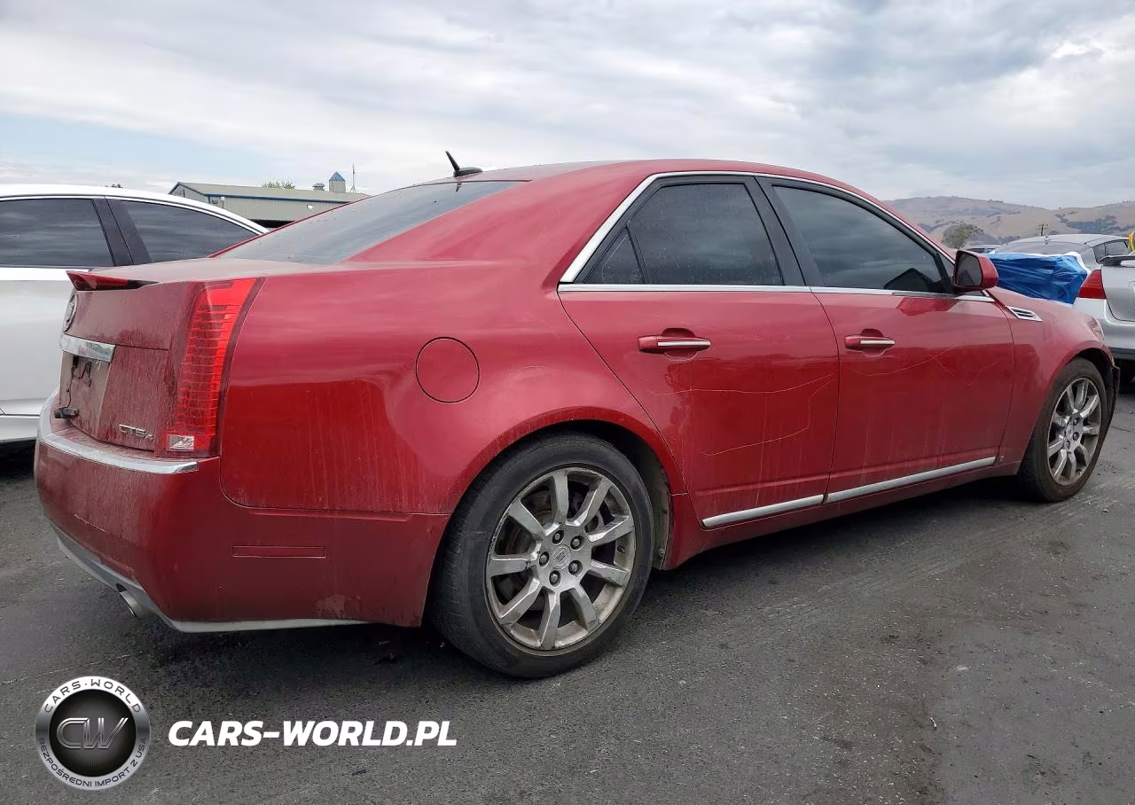 2008 Cadillac Cts Hi Feature V6 VIN:1G6DS57V680181775 - 3