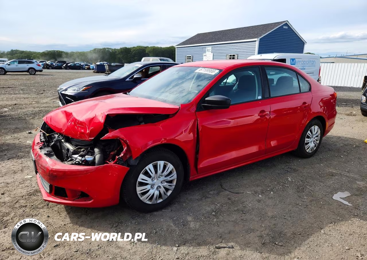 2014 Volkswagen Jetta Base VIN:3VW1K7AJ0EM363981 - 1
