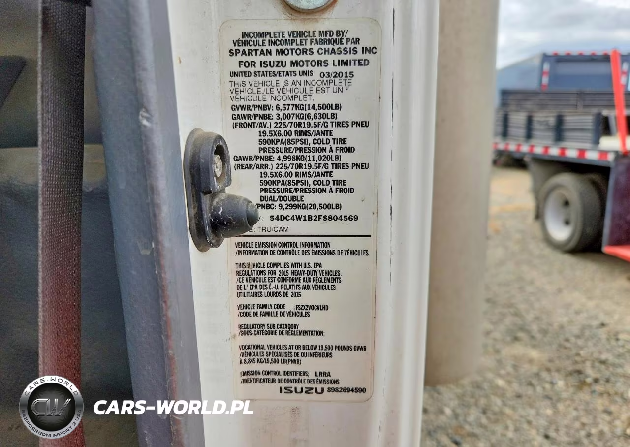 2015 Isuzu Npr Hd VIN:54DC4W1B2FS804569 - 13