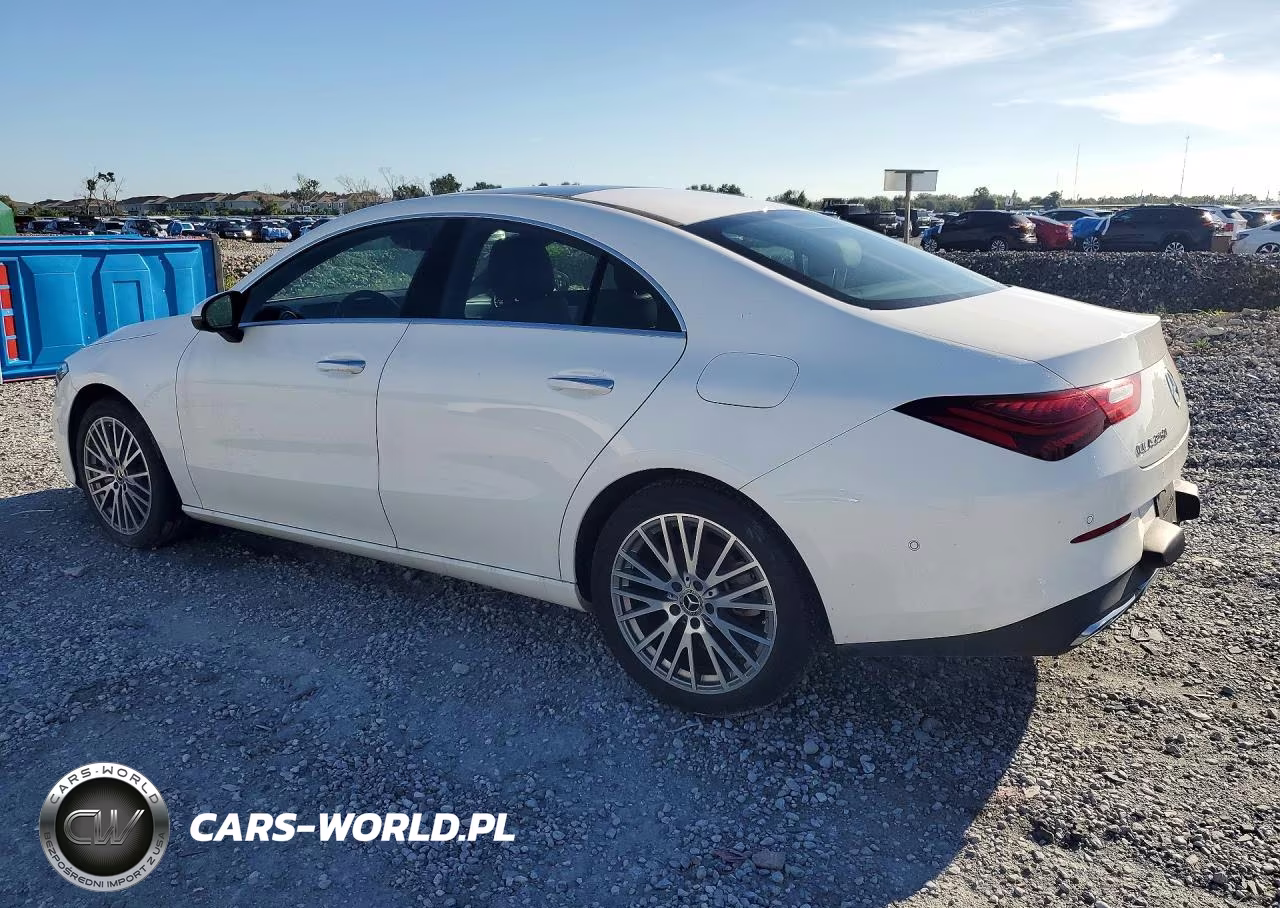 2025 Mercedes-Benz Cla 250 Coupe VIN:W1K5J4GB5SN522605 - 2