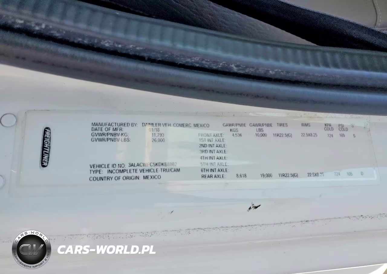2019 Freightliner Business Class M2 Box Truck VIN:3ALACWFC5KDKB8882 - 13