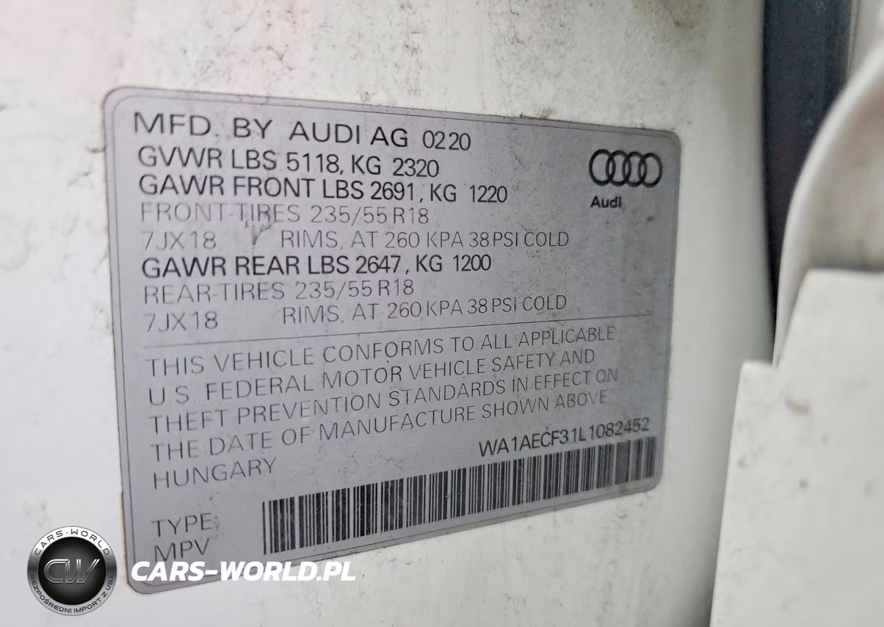 2020 Audi Q3 Premium VIN:WA1AECF31L1082452 - 13