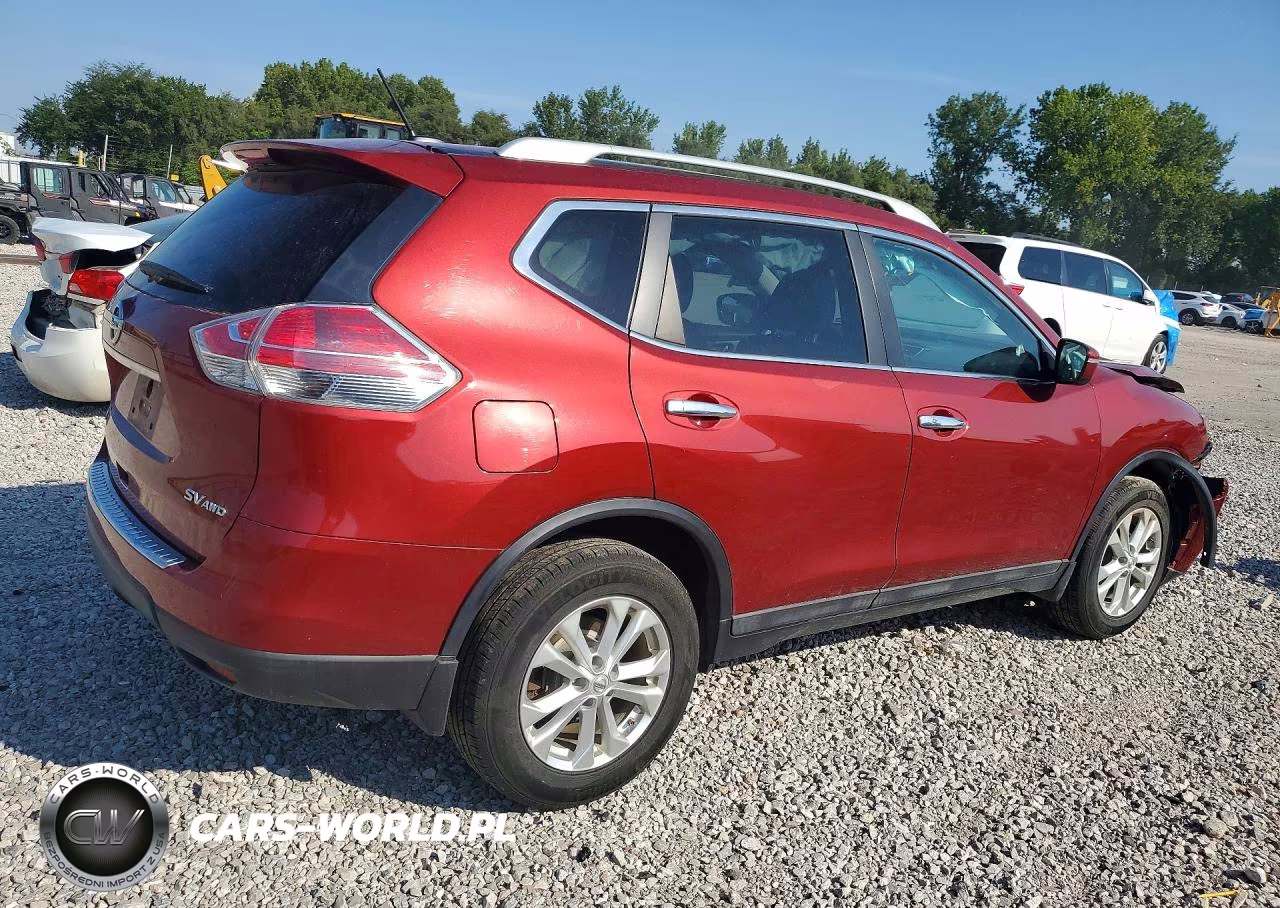 2015 Nissan Rogue Sv VIN:5N1AT2MV2FC800993 - 3
