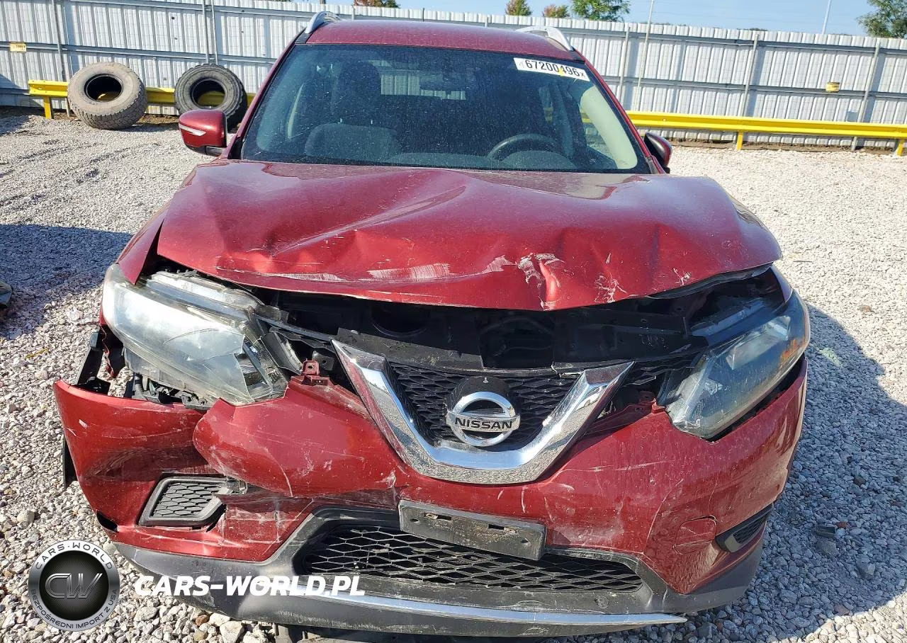 2015 Nissan Rogue Sv VIN:5N1AT2MV2FC800993 - 5