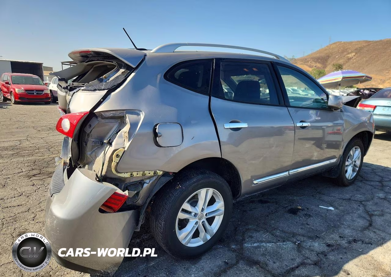 2013 Nissan Rogue S VIN:JN8AS5MT6DW515771 - 3
