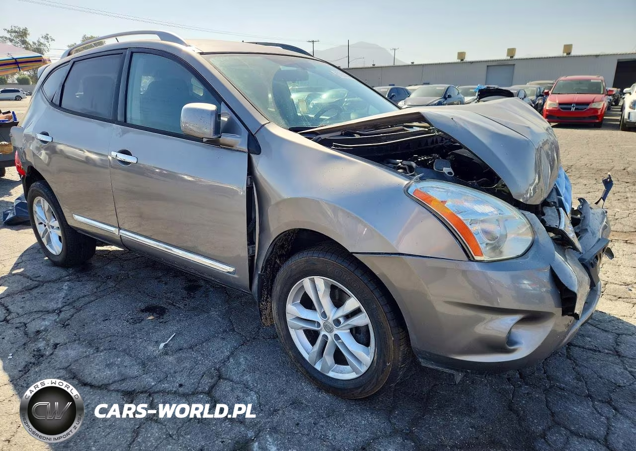 2013 Nissan Rogue S VIN:JN8AS5MT6DW515771 - 4